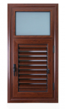 High Quality Aluminum Shutters Casement Window